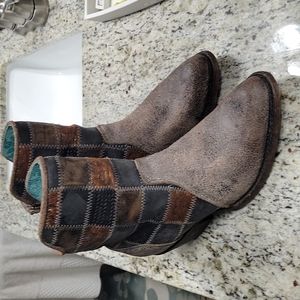 Corral booties size 8